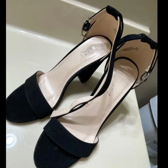 BAMBOO Women's Strap Heeled Sandal US 5.5 - Picture 4 of 4